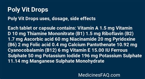 Ramavit: Uses, Dosage, Side Effects, FAQ .
